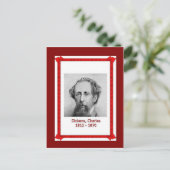 Carte Postale Célèbres gens, Charles Dickens 1812-1870 (Debout devant)