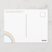 Carte Postale Célébrez la Saint Patrick avec un chat chanceux (Dos)