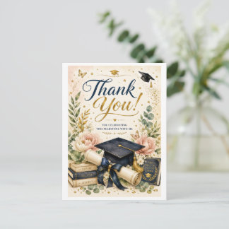 Carte Postale Célébrez une remise de diplômes mémorable tout en
