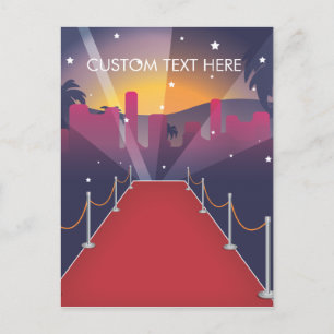 Carte Postale Célébrité du tapis rouge