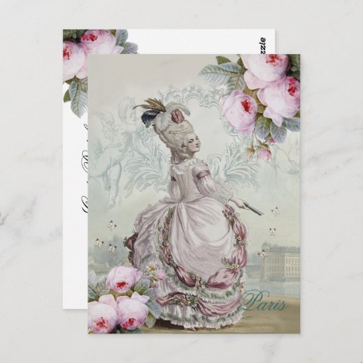 CARTE POSTALE CÉLESTE (Devant / Derrière)