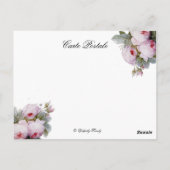 CARTE POSTALE CÉLESTE (Dos)