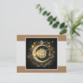 Carte Postale Celestial Postcard Illustration (Debout devant)