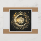 Carte Postale Celestial Postcard Illustration (Devant)