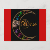 Carte Postale Célestrial Moon Aries (Devant)