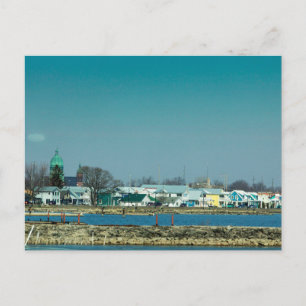 Carte Postale Célina, Ohio sur Grand Lake St. Marys