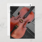 Carte Postale Cello (Devant / Derrière)