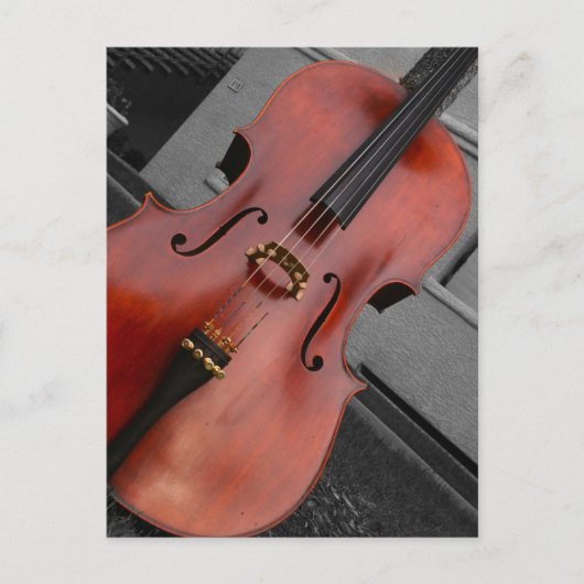 Carte Postale Cello (Devant)
