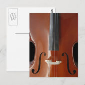 Carte postale Cello (Devant / Derrière)
