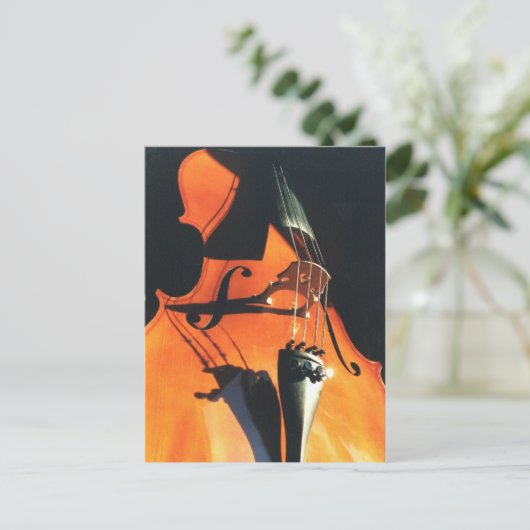 Carte postale Cello à venir (Debout devant)