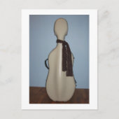 Carte postale Cello d'hiver (Devant)