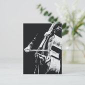 Carte Postale Cello, double basse (Debout devant)