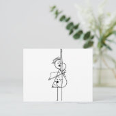 Carte Postale Cello Girl (Debout devant)