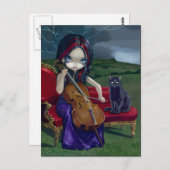 Carte postale "Cello Storm" (Devant / Derrière)
