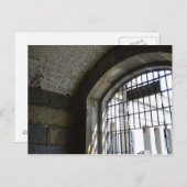 Carte Postale Cellule pénitentiaire historique (Devant / Derrière)