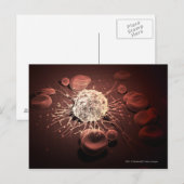 Carte Postale Cellules cancéreuses (Devant / Derrière)