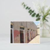 Carte Postale cellules de la prison de mandela (Debout devant)