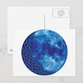 Carte Postale Celtic Blue Moon (Devant / Derrière)