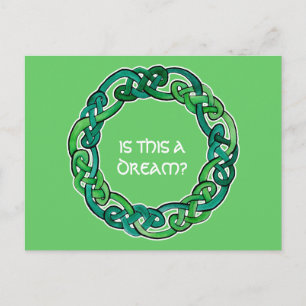 Carte Postale Celtic Lucid Dream Reality Check