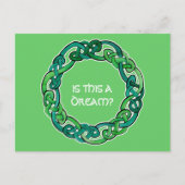 Carte Postale Celtic Lucid Dream Reality Check (Devant)