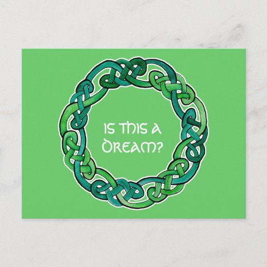Carte Postale Celtic Lucid Dream Reality Check (Devant)