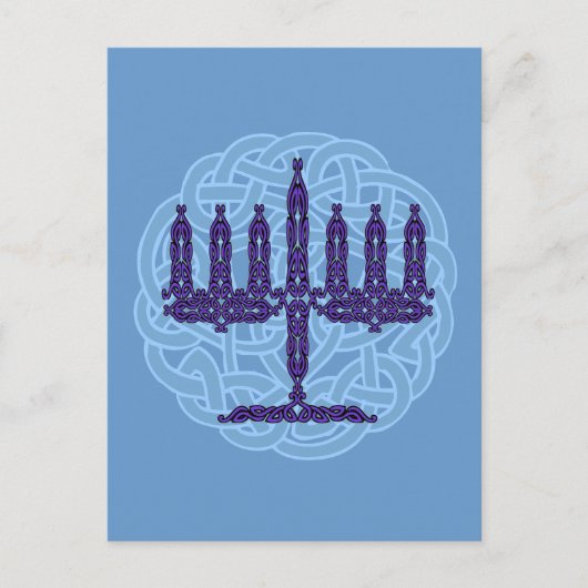 Carte postale Celtic Menorah (Devant)