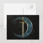 Carte postale Celtic Moon (Devant / Derrière)