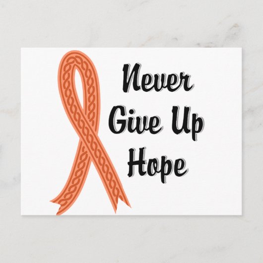 Carte Postale Celtic n'abandonne jamais l'espoir cancer de l'end (Devant)