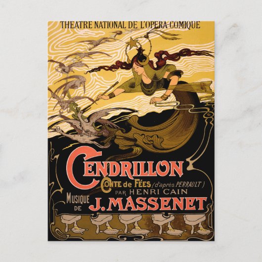 Carte Postale Cendrillon (Devant)
