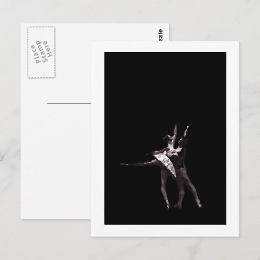 Carte Postale Cendrillon (Devant / Derrière)