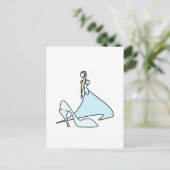 Carte Postale Cendrillon (Debout devant)