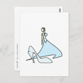 Carte Postale Cendrillon (Devant / Derrière)