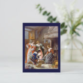 Carte Postale Cendrillon à essayer sur le Slipper (Debout devant)