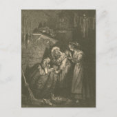 Carte Postale Cendrillon Citrouille - Gustave Doré (Devant)