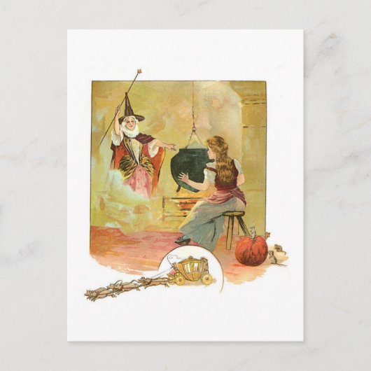 Carte Postale Cendrillon classique (Devant)