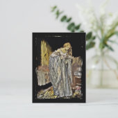 Carte Postale Cendrillon dans le grenier (Debout devant)