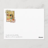 Carte Postale Cendrillon Et Sa Fée Dieu Mère (Dos)