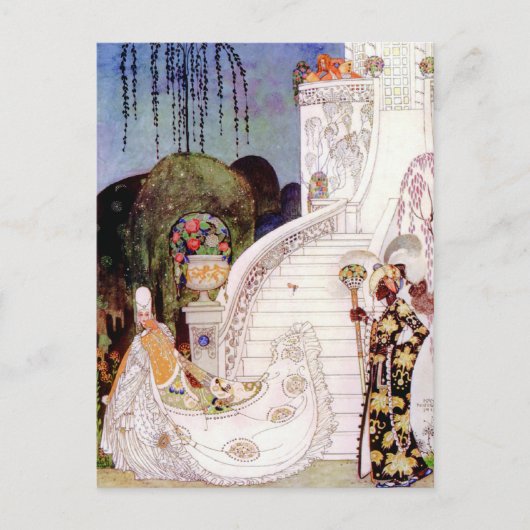 Carte Postale Cendrillon par Kay Nielsen (Devant)