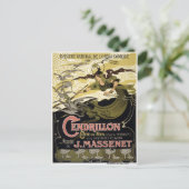 Carte Postale Cendrillon vintage Cendrillon Cendderella Opéra de (Debout devant)