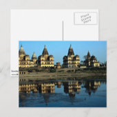 Carte Postale Cenotaphes, Madhya Pradesh, Inde (Devant / Derrière)