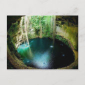Carte Postale Cenote naturel souterrain (Devant)