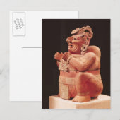 Carte Postale Censure anthropomorphique, du Guatemala (Devant / Derrière)
