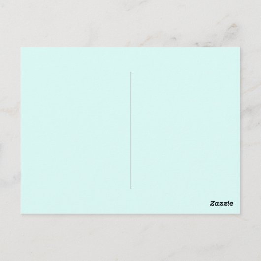 Carte Postale Cent Coeurs, Saint Valentin (Dos)