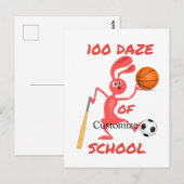 Carte Postale Cent Daze De L'École Thunder_Cove (Devant / Derrière)