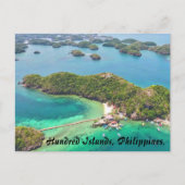 Carte Postale Cent îles, Philippines (Devant)