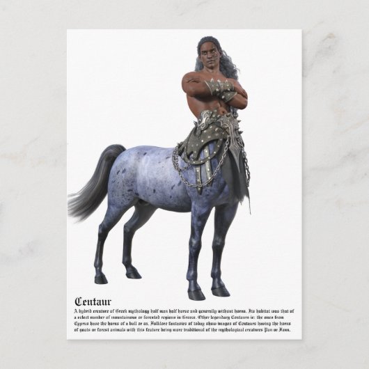 Carte Postale Centaur (Devant)