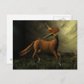 Carte Postale Centaur dans la tempête (Devant / Derrière)