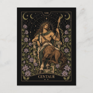 Carte Postale Centaure, Starlit Tarot Art