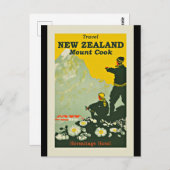 Carte Postale Centenaire de la Nouvelle-Zélande, (Devant / Derrière)