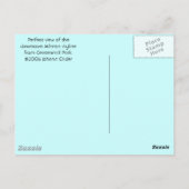 Carte Postale Centennial Park et le centre-ville d'Atlanta (Dos)